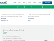 Tablet Screenshot of easa9.org